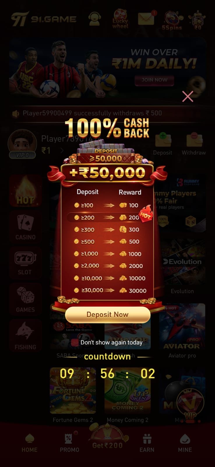 91 Game APK Download Latest Version for Android – 91 Game Online Real Money Earning App Login Registration Bonus